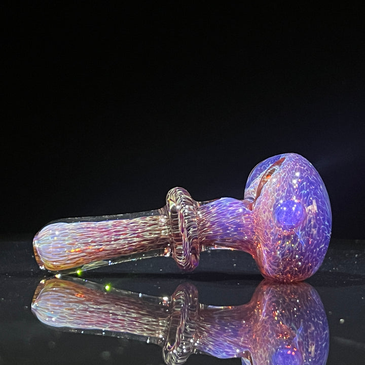 Thick Purple Pipe Glass Pipe Chuck Glass