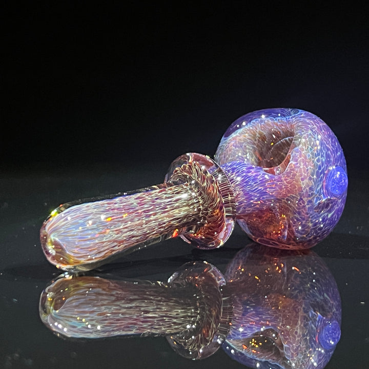 Thick Purple Pipe Glass Pipe Chuck Glass