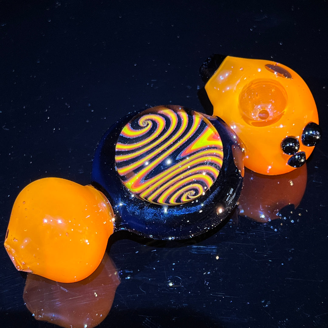 Reversal Marble Spoon Glass Pipe TG   