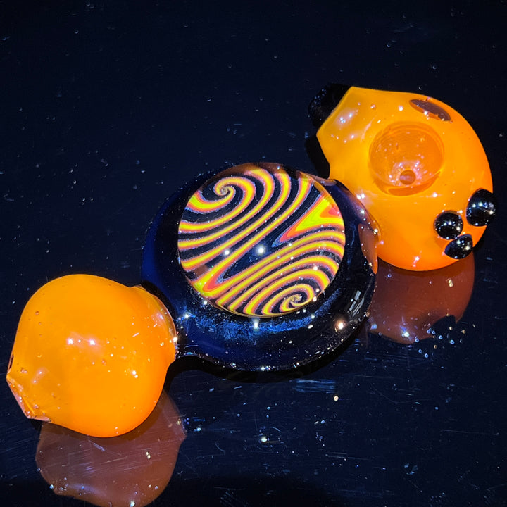 Reversal Marble Spoon Glass Pipe TG   