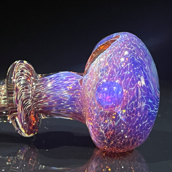 Thick Purple Pipe Glass Pipe Chuck Glass