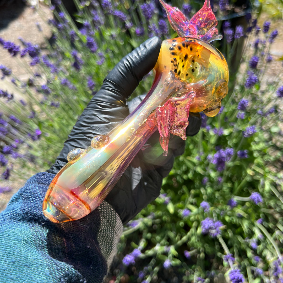 Butterfly Spoon Glass Pipe Street Kitty Glass   