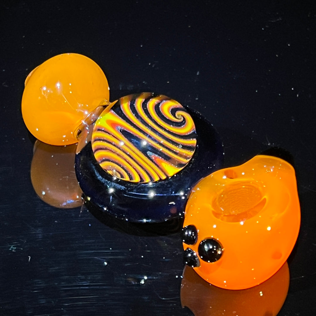 Reversal Marble Spoon Glass Pipe TG   