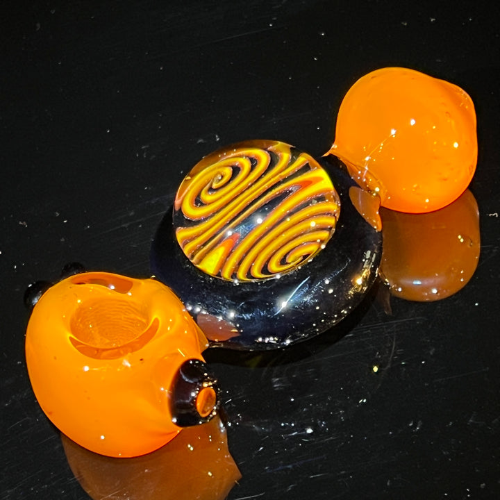 Reversal Marble Spoon Glass Pipe TG   