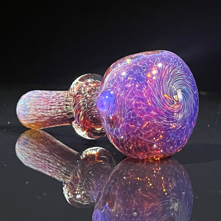 Thick Purple Pipe Glass Pipe Chuck Glass