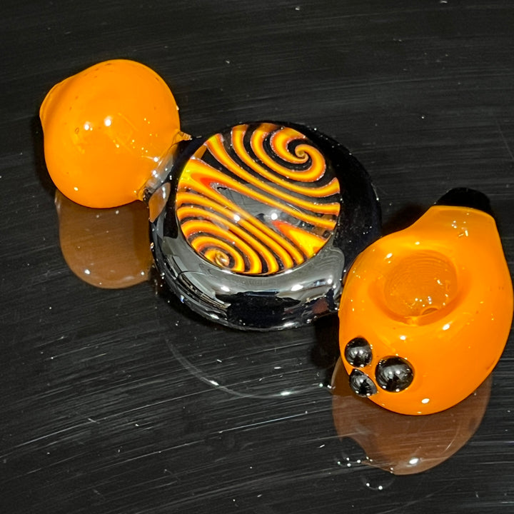 Reversal Marble Spoon Glass Pipe TG   