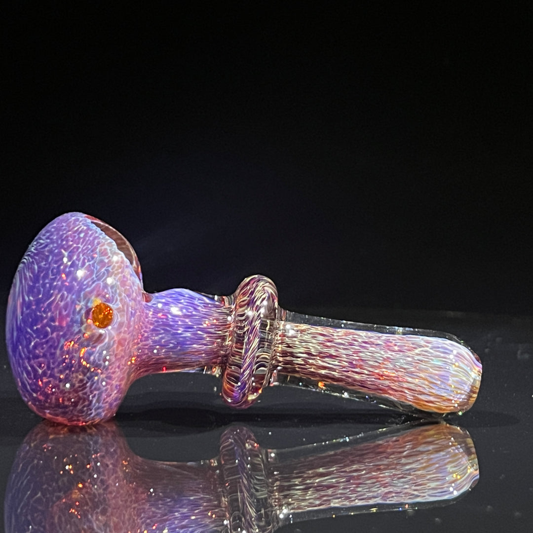 Thick Purple Pipe Glass Pipe Chuck Glass