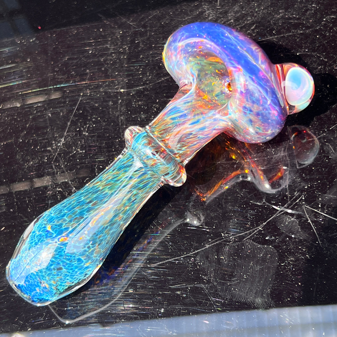 Mushroom Purple Magic Pipe Glass Pipe Beezy Glass   