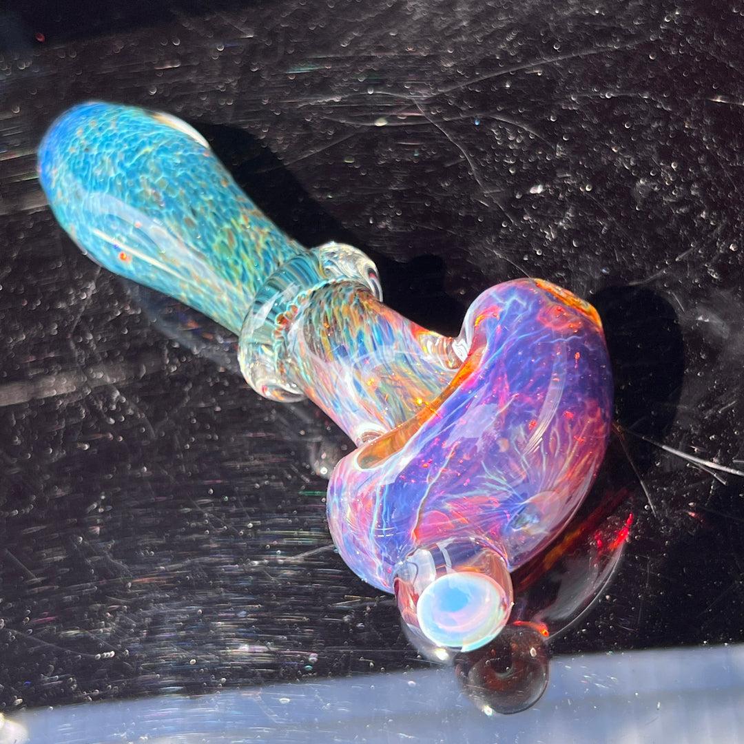 Mushroom Purple Magic Pipe Glass Pipe Beezy Glass   