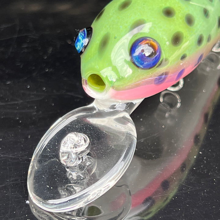 Trout Lure Pipe Glass Pipe Crondo Glassics   