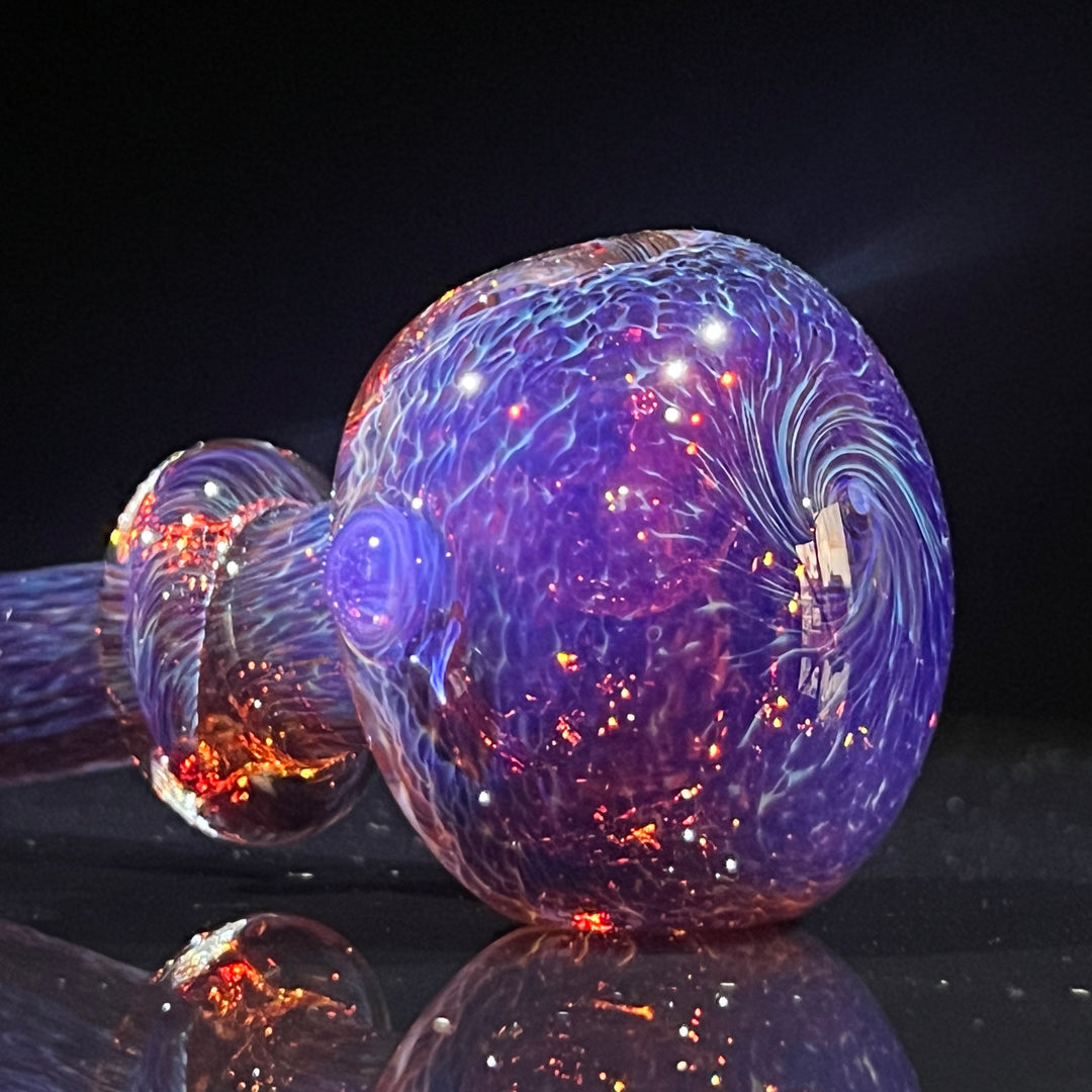 Thick Purple Pipe Glass Pipe Chuck Glass