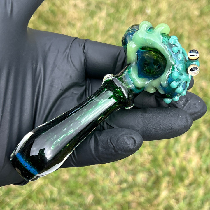 Exp Jade Frog Drip Pipe Glass Pipe Beezy Glass   