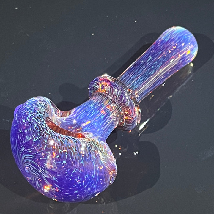 Thick Purple Pipe Glass Pipe Chuck Glass