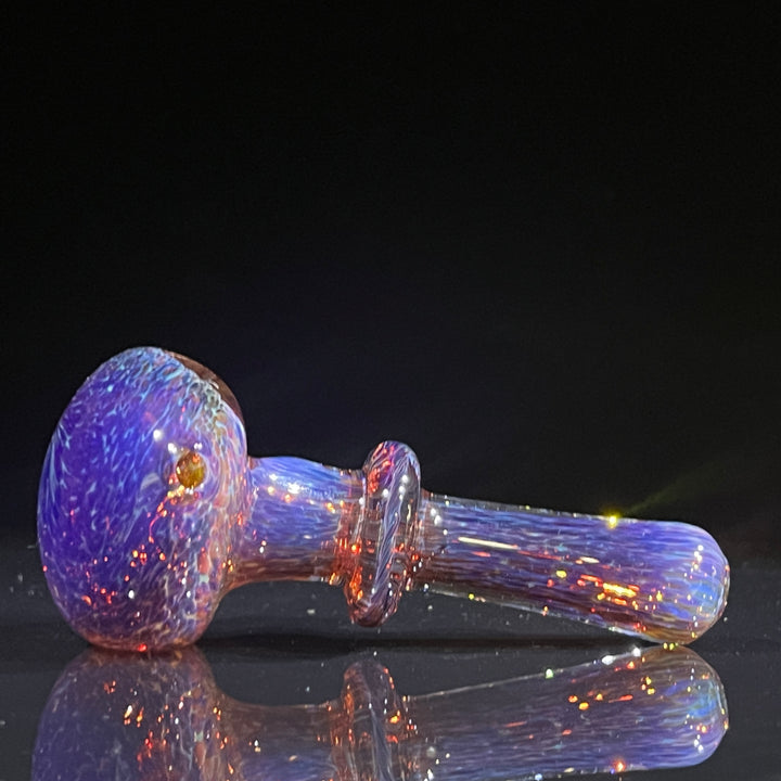 Thick Purple Pipe Glass Pipe Chuck Glass