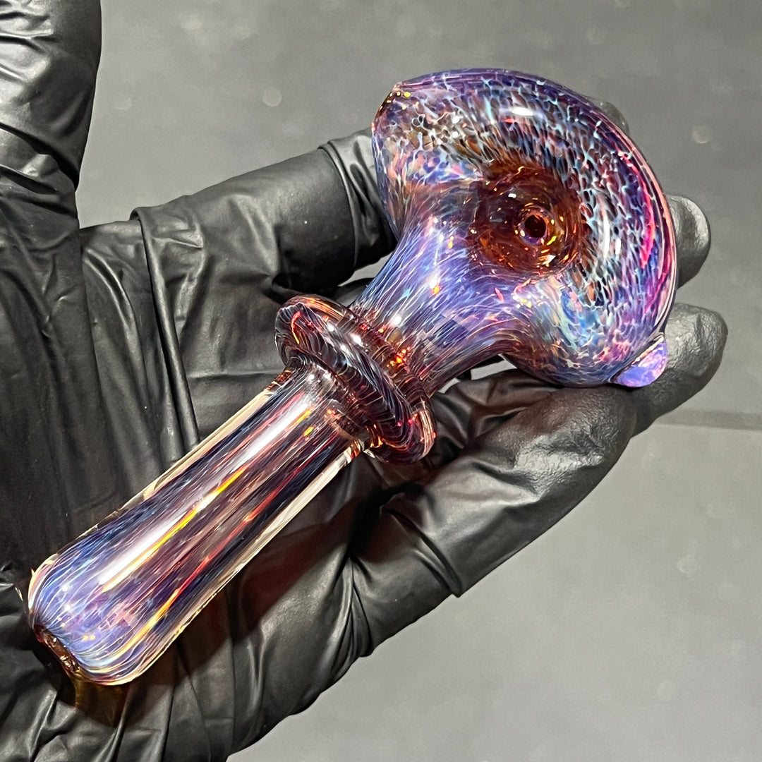 Thick Purple Pipe Glass Pipe Chuck Glass