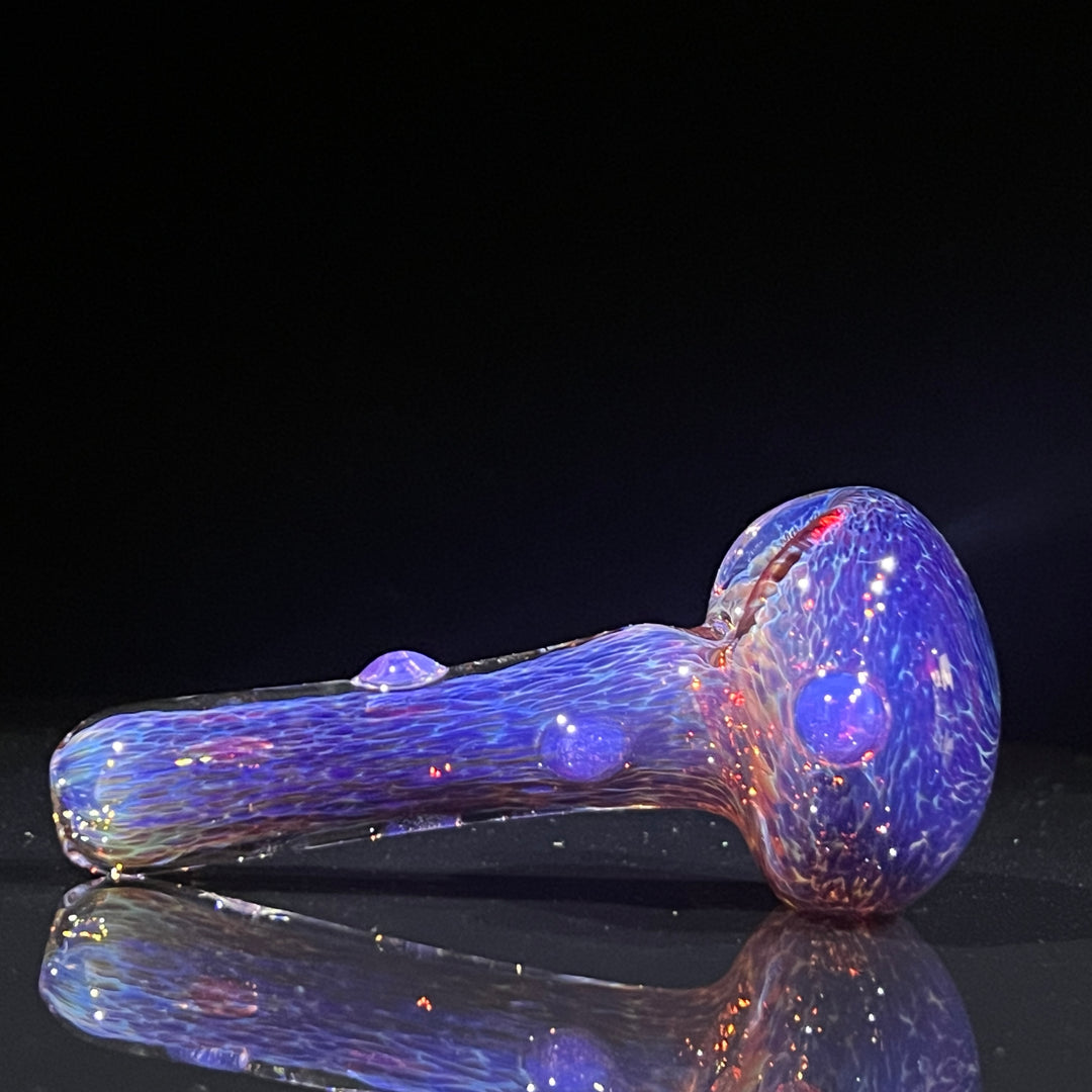 Thick Purple Pipe Glass Pipe Chuck Glass