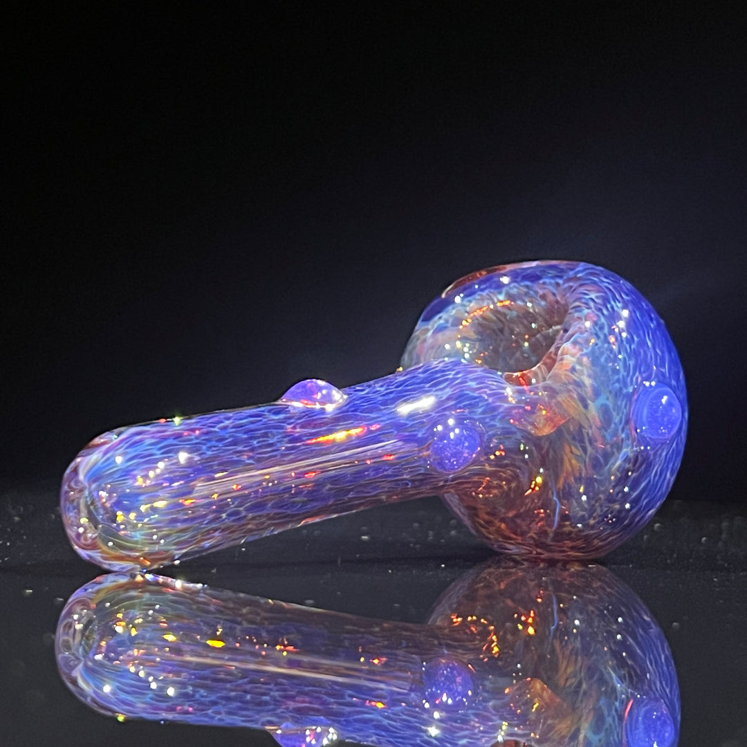 Thick Purple Pipe Glass Pipe Chuck Glass