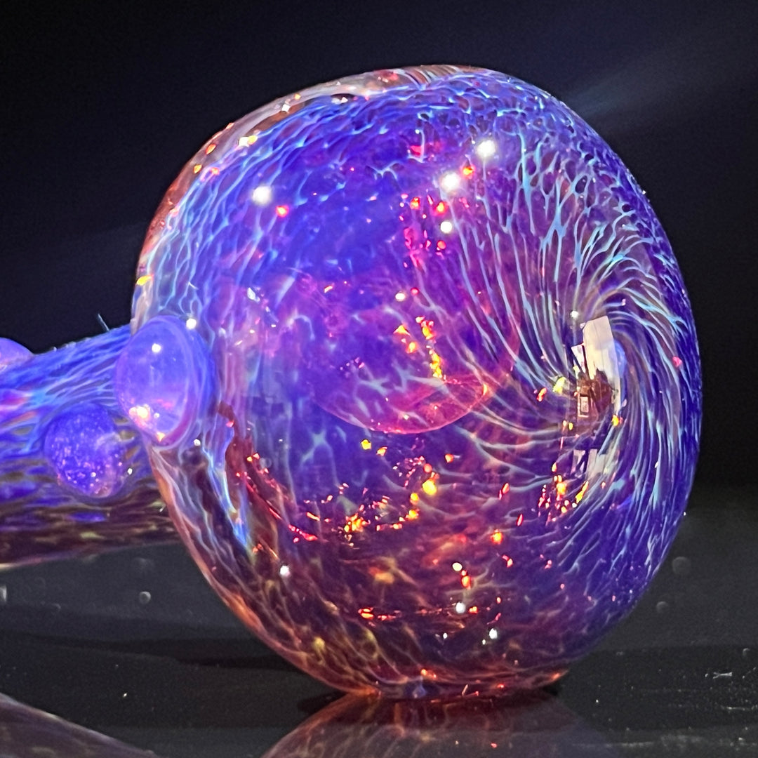 Thick Purple Pipe Glass Pipe Chuck Glass