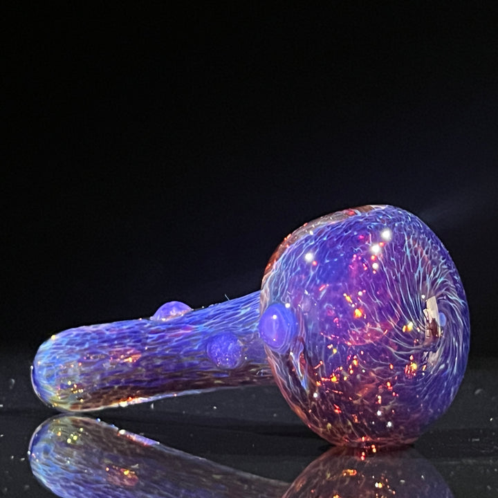 Thick Purple Pipe Glass Pipe Chuck Glass