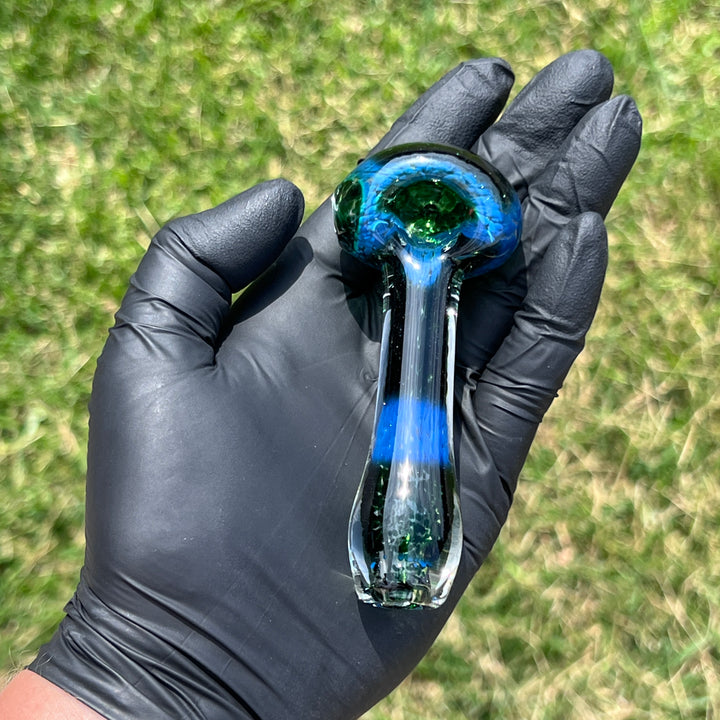 Experimental Jade Pipe Glass Pipe Beezy Glass   