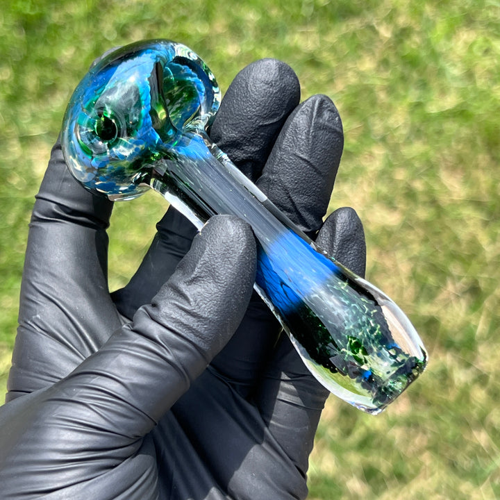 Experimental Jade Pipe Glass Pipe Beezy Glass   