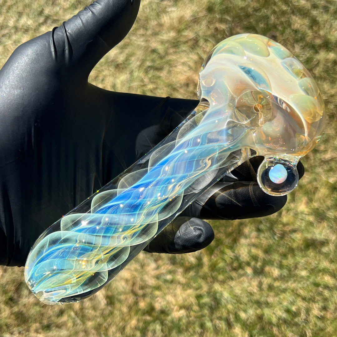 Egyptian Glass Opal Pipe Glass Pipe Tako Glass   