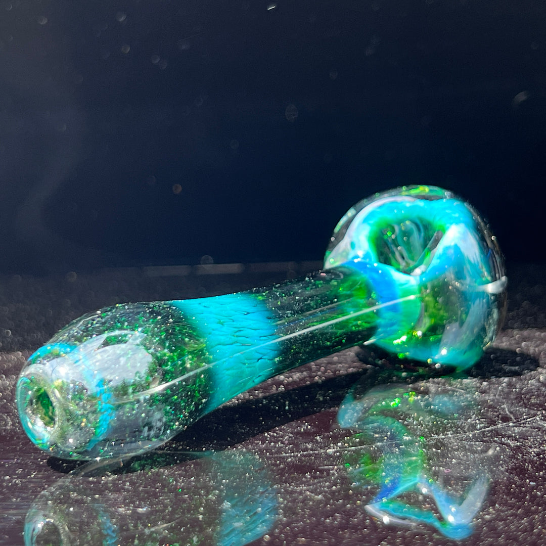 Experimental Jade Pipe Glass Pipe Beezy Glass   