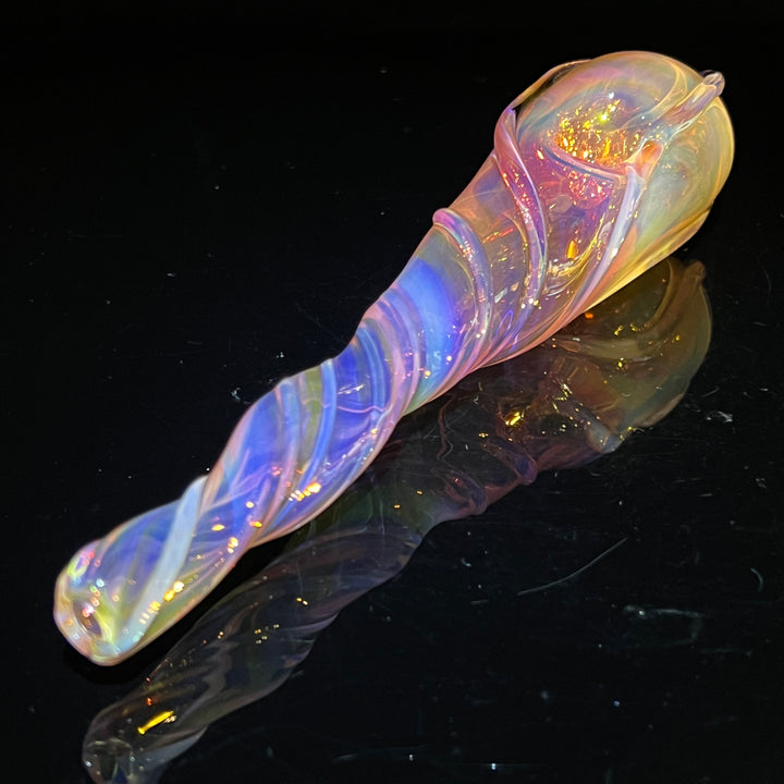 Unicorn Twist Pipe Glass Pipe Street Kitty Glass   