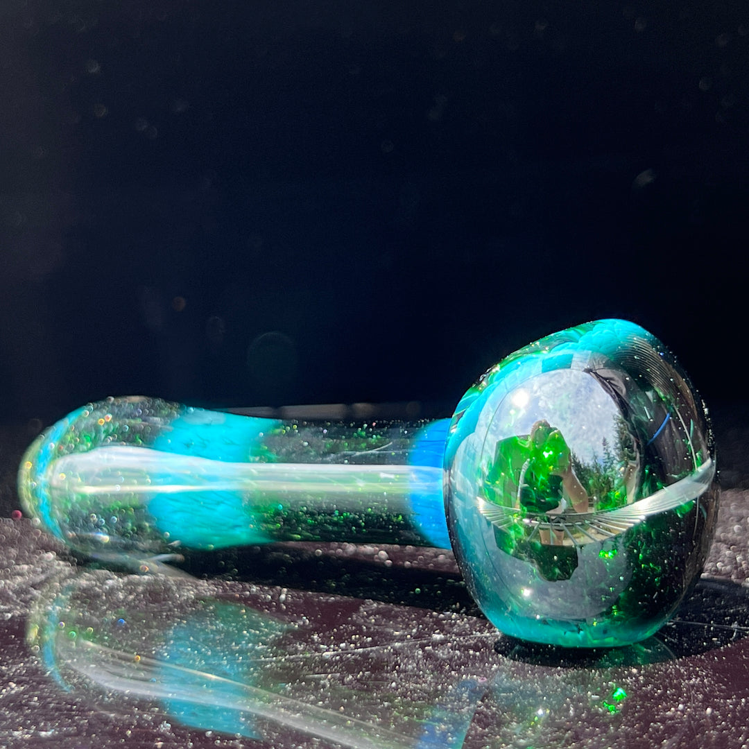 Experimental Jade Pipe Glass Pipe Beezy Glass   