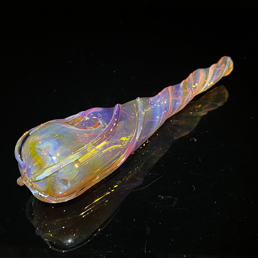 Unicorn Twist Pipe Glass Pipe Street Kitty Glass   