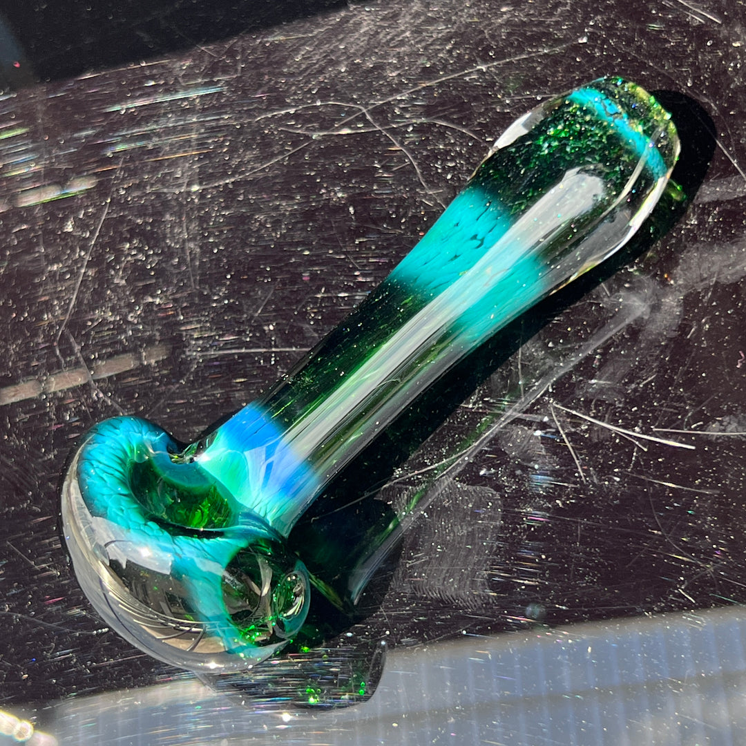 Experimental Jade Pipe Glass Pipe Beezy Glass   