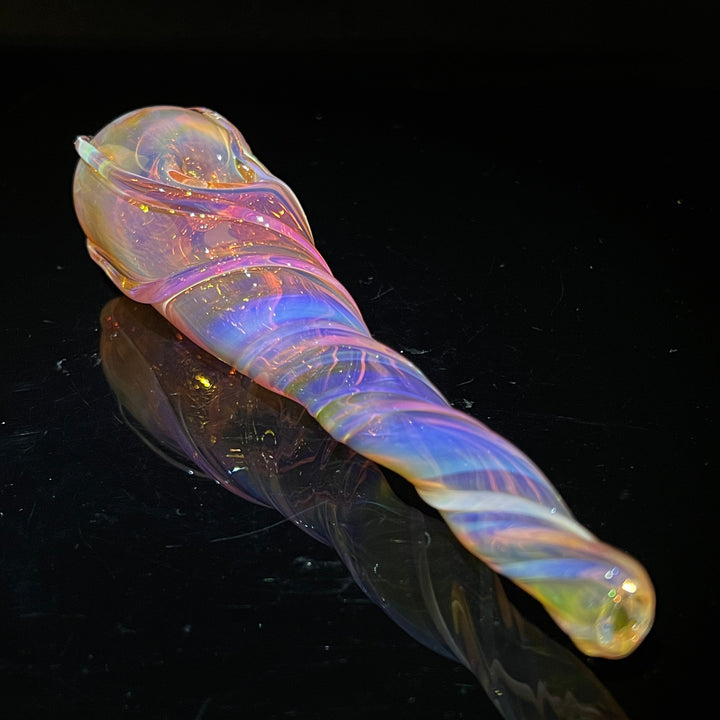 Unicorn Twist Pipe Glass Pipe Street Kitty Glass   