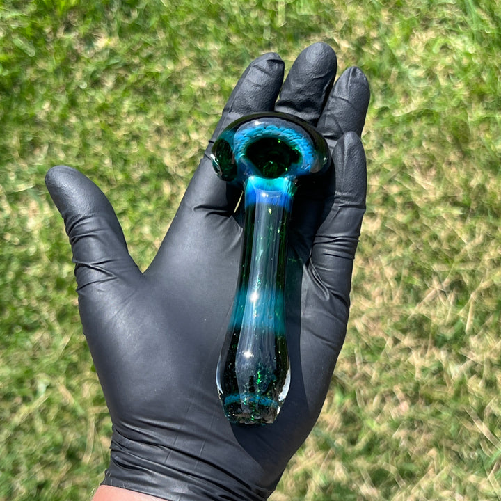 Experimental Jade Pipe Glass Pipe Beezy Glass   