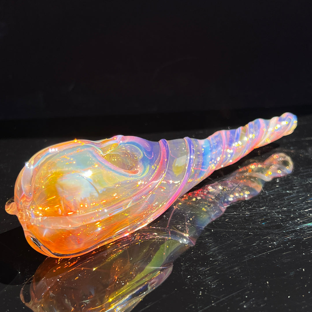 Unicorn Twist Pipe Glass Pipe Street Kitty Glass   