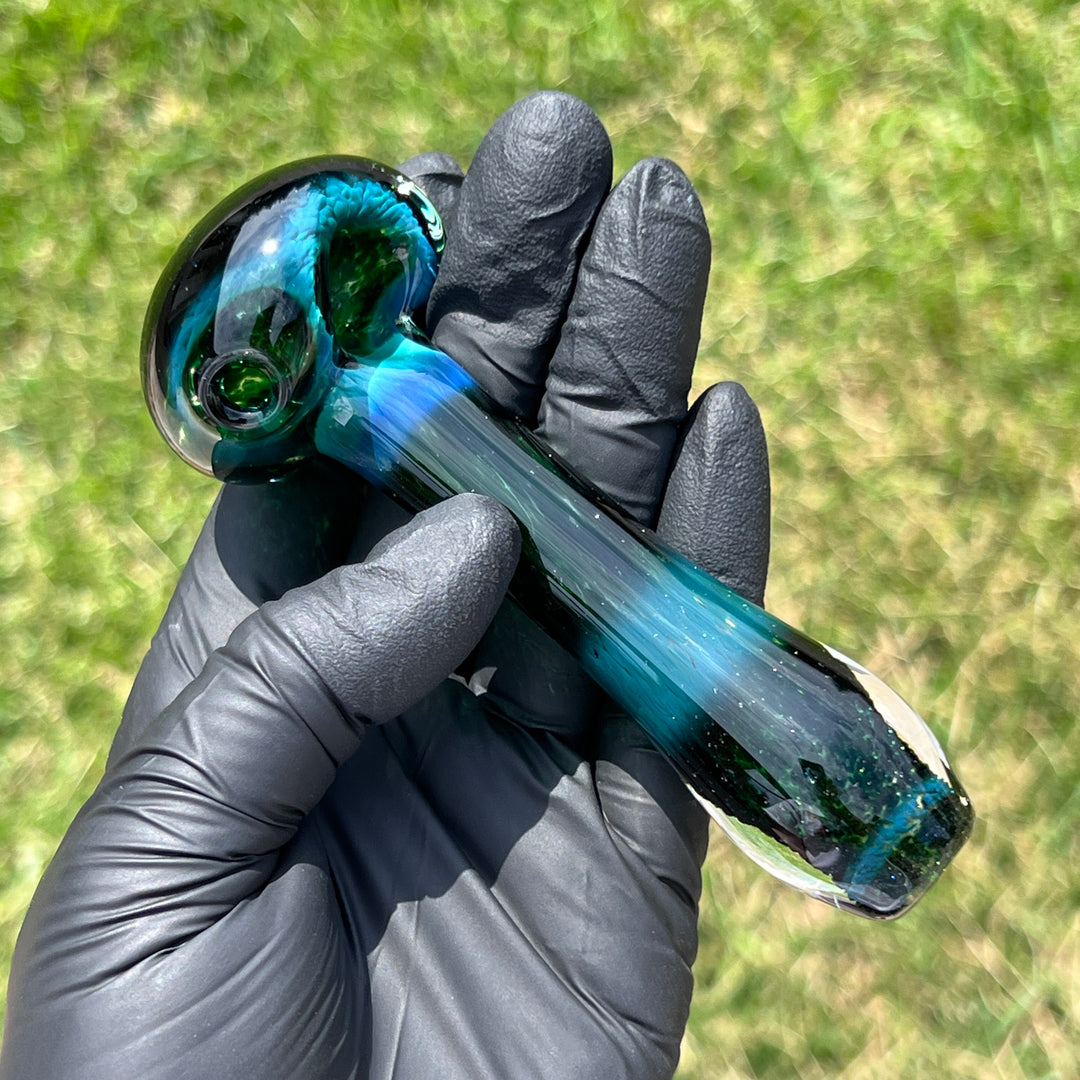 Experimental Jade Pipe Glass Pipe Beezy Glass   