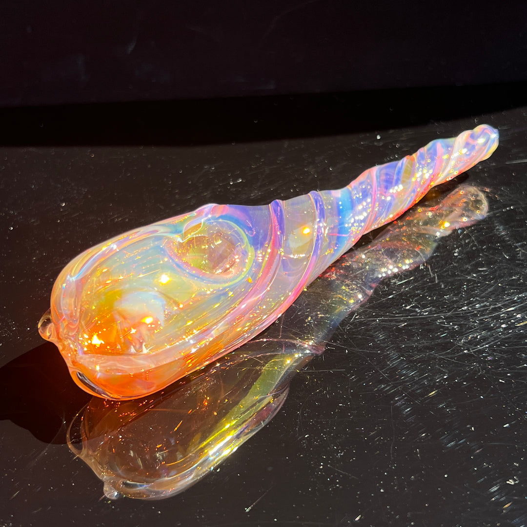 Unicorn Twist Pipe Glass Pipe Street Kitty Glass   