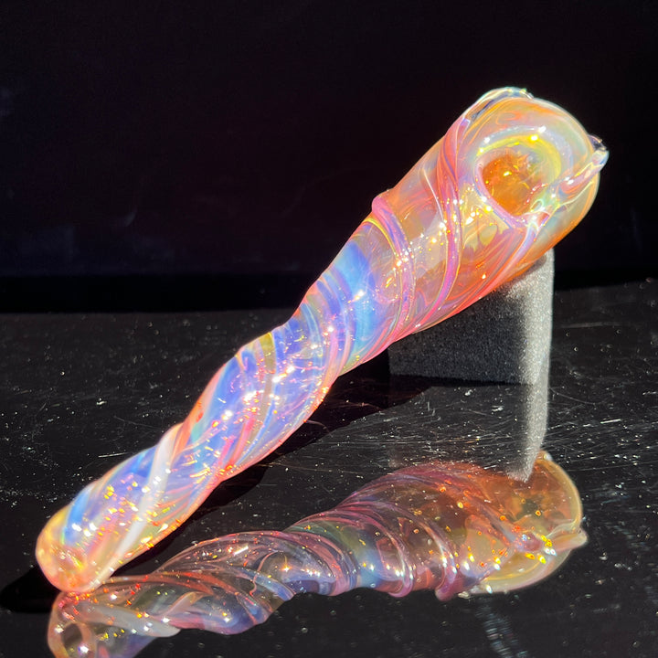 Unicorn Twist Pipe Glass Pipe Street Kitty Glass   