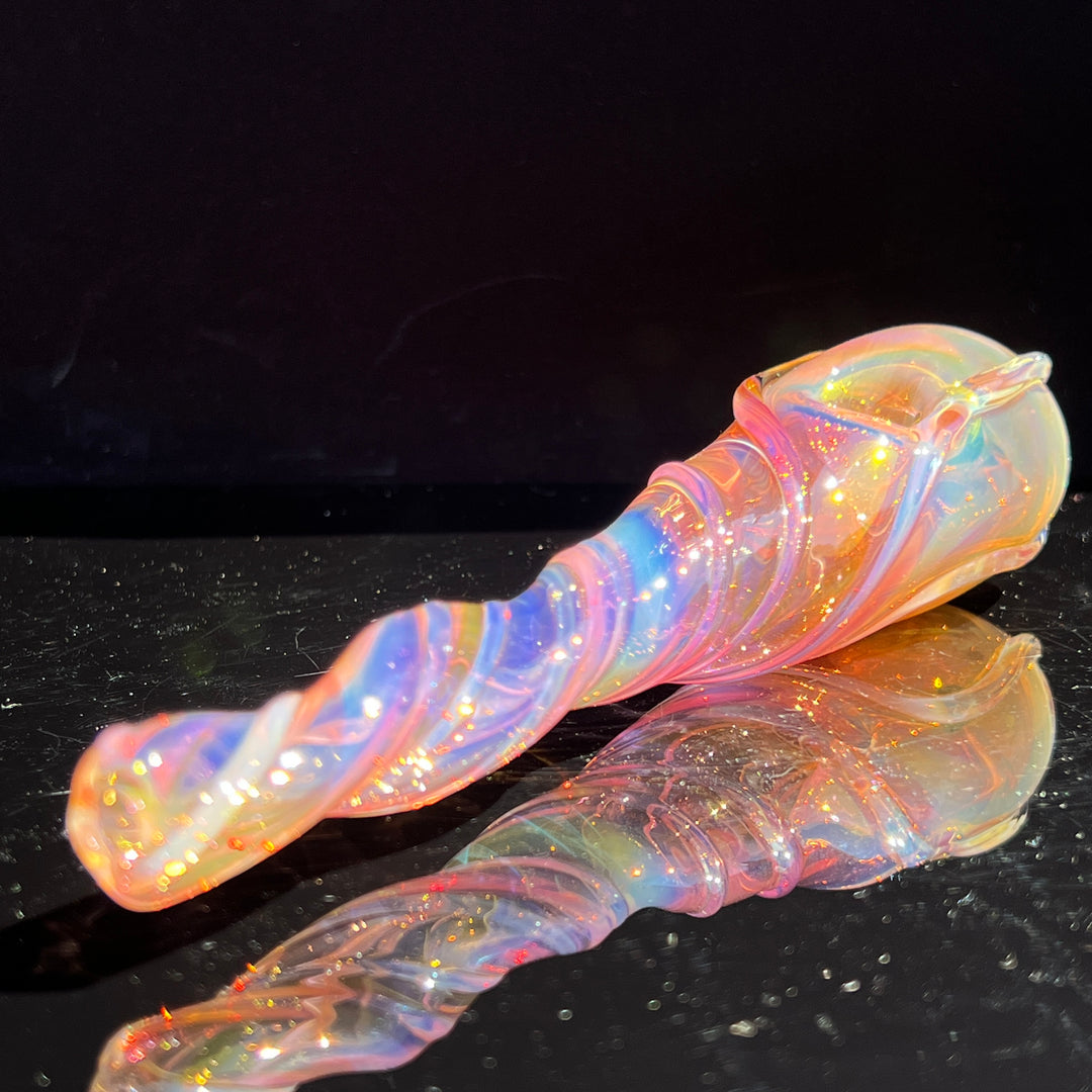 Unicorn Twist Pipe Glass Pipe Street Kitty Glass   