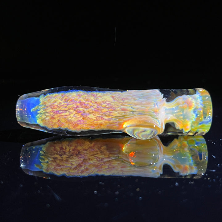 Purple Nebula Chillum Glass Pipe Tako Glass   