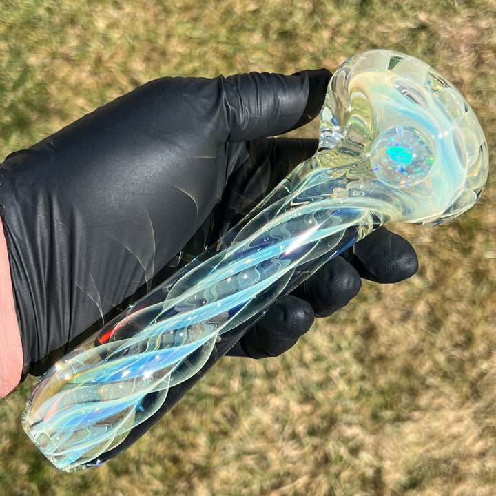 Egyptian Glass Opal Pipe Glass Pipe Tako Glass   