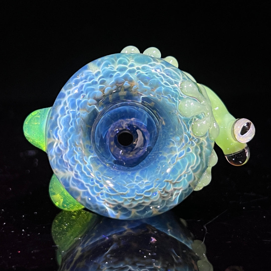 14 mm Green Frog PullSlide Custom Accessory Beezy Glass   