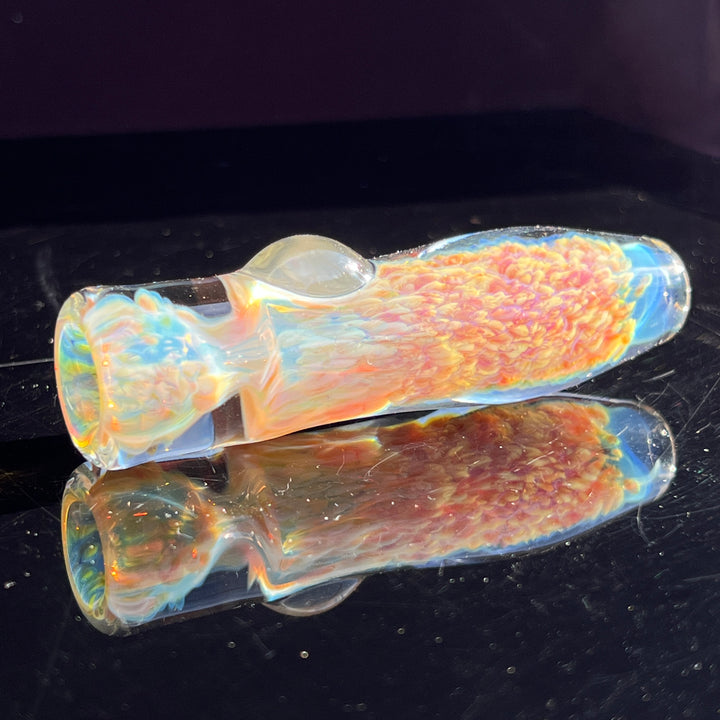 Purple Nebula Chillum Glass Pipe Tako Glass   