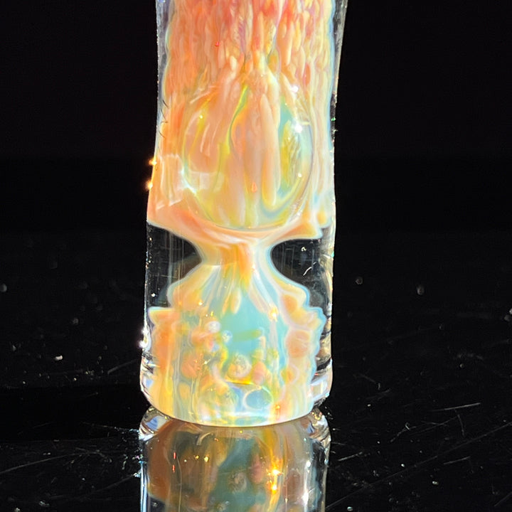 Purple Nebula Chillum Glass Pipe Tako Glass   