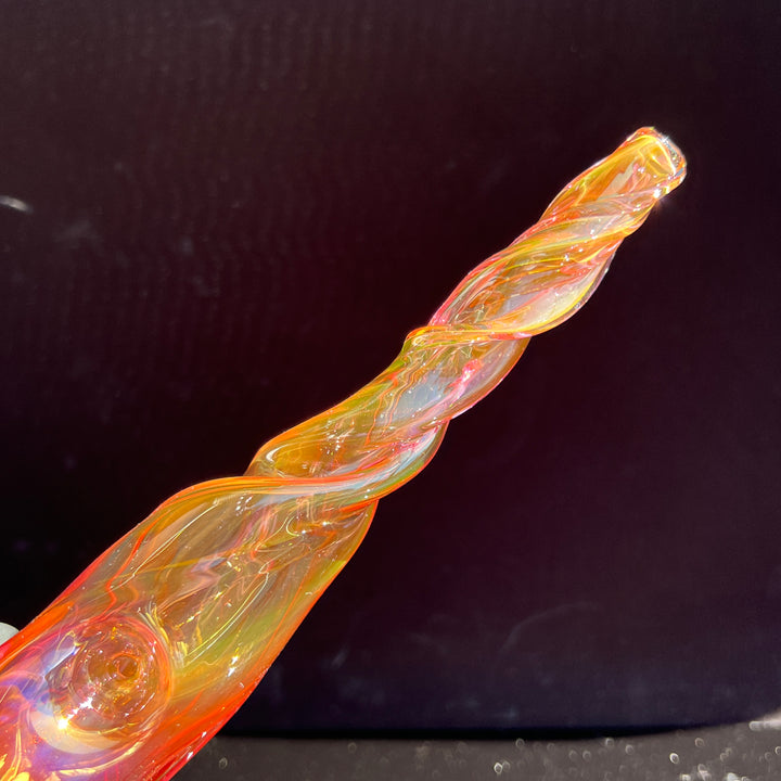 Unicorn Twist Pipe Glass Pipe Street Kitty Glass   