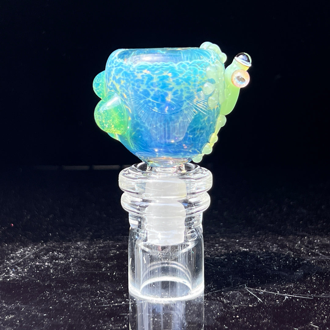 14 mm Green Frog PullSlide Custom Accessory Beezy Glass   