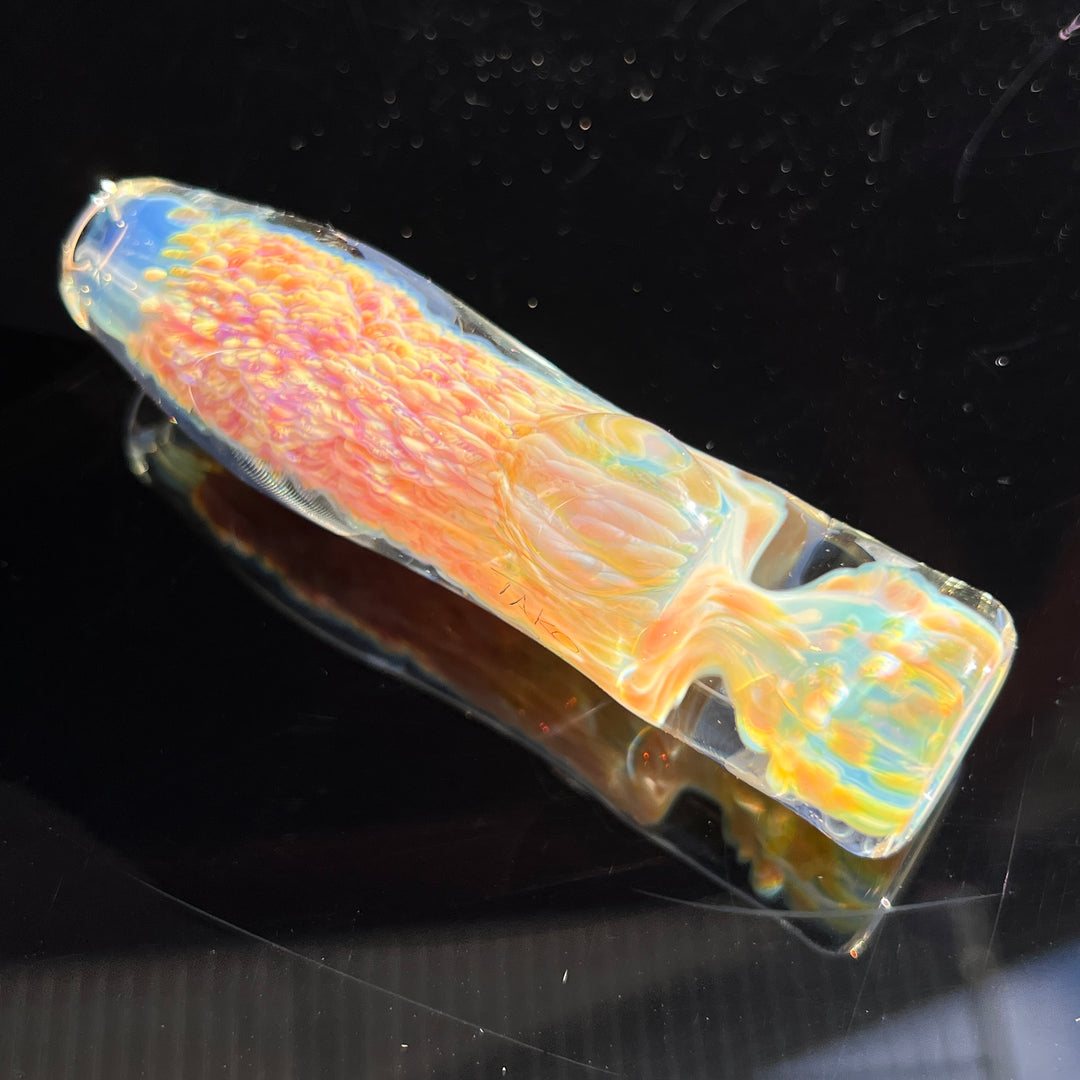 Purple Nebula Chillum Glass Pipe Tako Glass   