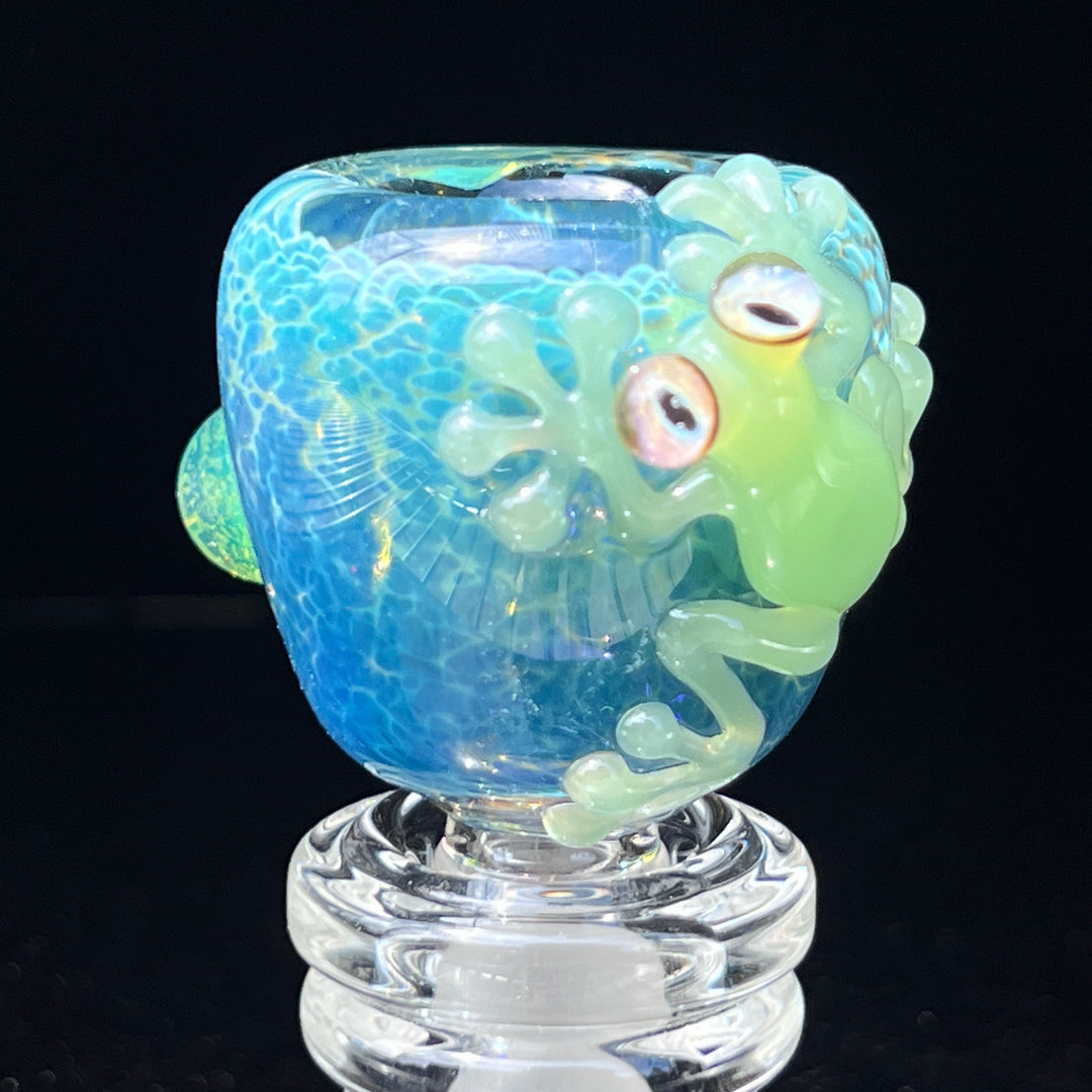 14 mm Green Frog PullSlide Custom Accessory Beezy Glass   