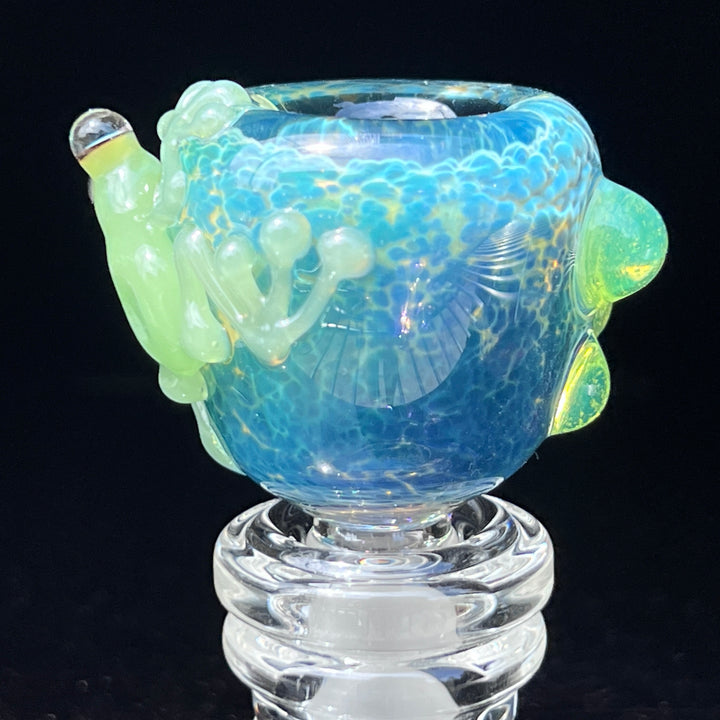 14 mm Green Frog PullSlide Custom Accessory Beezy Glass   