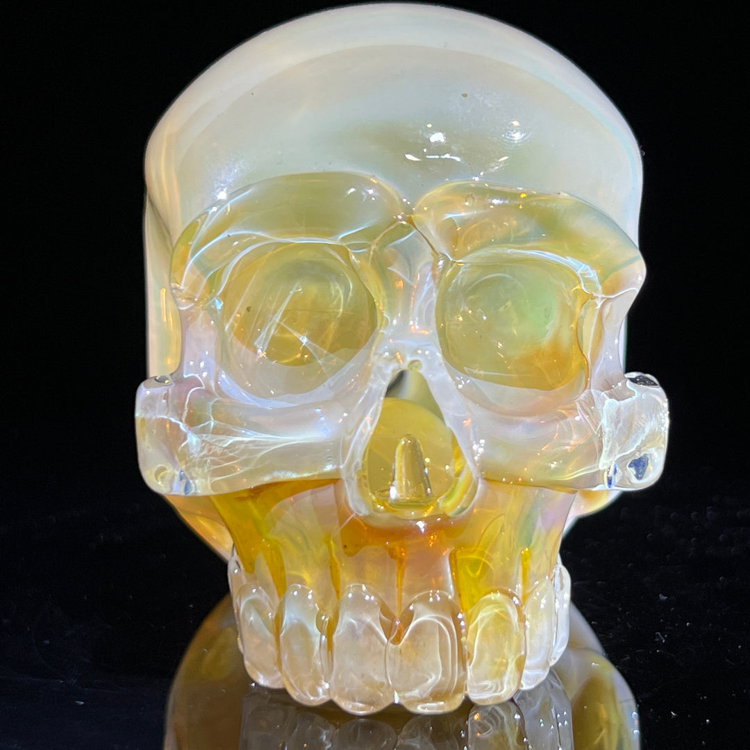 Glass Skull Pipe Glass Pipe Deviant Glass   