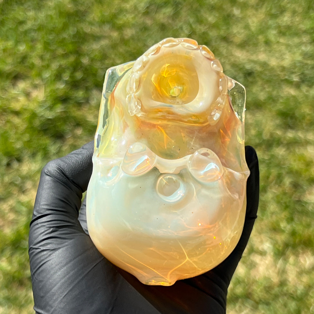 Glass Skull Pipe Glass Pipe Deviant Glass   